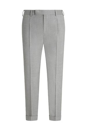 Light grey virgin wool trousers PT TORINO | CORFZ1Z00FWDMA270220